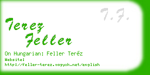 terez feller business card